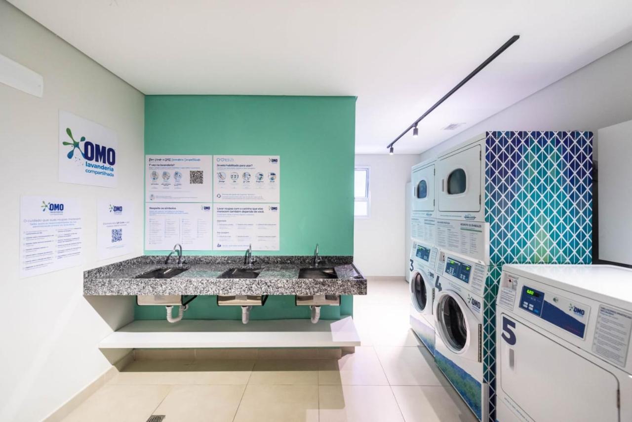 92B Apto Confortavel Prox Ao Bras - Piscina E Academia Sao Paulo Dış mekan fotoğraf